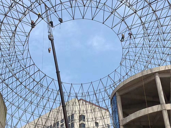 五常网架螺栓球加工流程